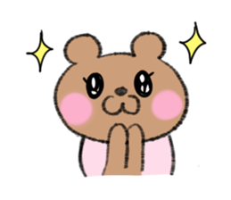 Bear couple plays Okinawa SANSHIN sticker #13973572