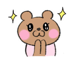 Bear couple plays Okinawa SANSHIN sticker #13973572