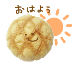 Cute Melonpan sticker #13973614