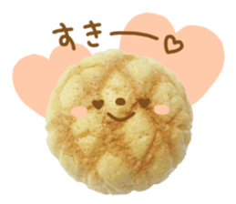 Cute Melonpan sticker #13973634
