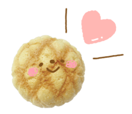 Cute Melonpan sticker #13973635