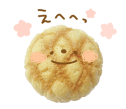 Cute Melonpan sticker #13973637