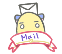 Ribonmayuneko sticker #13973790