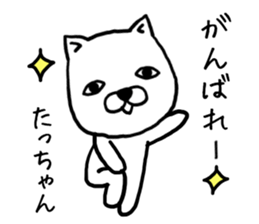 Tachan dog sticker #13974673