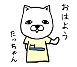 Tachan dog sticker #13974678