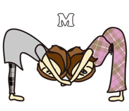 Yoga Sticker of Kaorin 4 sticker #13974767