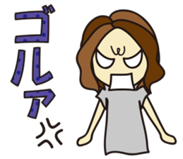 Yoga Sticker of Kaorin 4 sticker #13974789