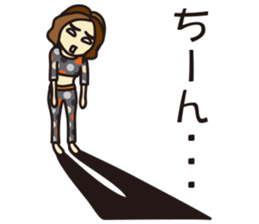 Yoga Sticker of Kaorin 4 sticker #13974795