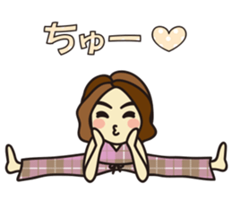 Yoga Sticker of Kaorin 4 sticker #13974800