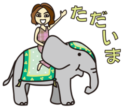 Yoga Sticker of Kaorin 4 sticker #13974804