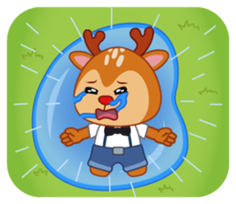 Dear Hipster Deer (Eng) sticker #13974811