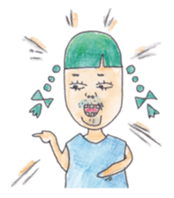 Girly hag sticker #13975029