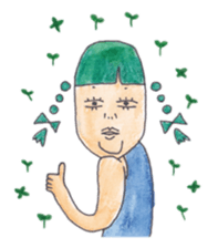 Girly hag sticker #13975030