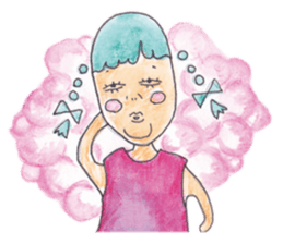 Girly hag sticker #13975032