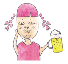 Girly hag sticker #13975033