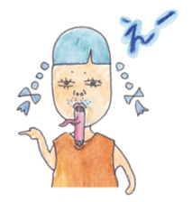 Girly hag sticker #13975035