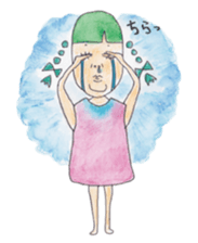 Girly hag sticker #13975040