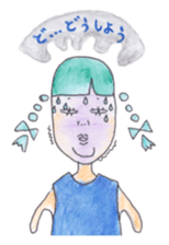 Girly hag sticker #13975041