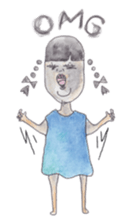 Girly hag sticker #13975042