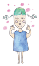 Girly hag sticker #13975048