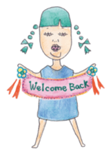 Girly hag sticker #13975051