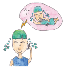 Girly hag sticker #13975055