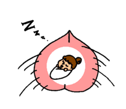 Hero and fairy tale. sticker #13975375