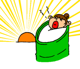 Hero and fairy tale. sticker #13975376