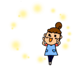 Hero and fairy tale. sticker #13975404