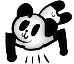 Scary Panda sticker #13975600