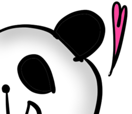 Scary Panda sticker #13975602