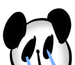 Scary Panda sticker #13975605