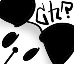 Scary Panda sticker #13975607