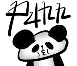 Scary Panda sticker #13975608