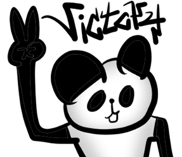 Scary Panda sticker #13975609