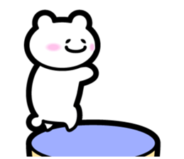 Bowl bear sticker #13975709