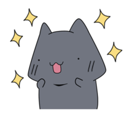 happy-go-lucky cats 1 sticker #13975799