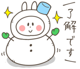 Winter-Sticker sticker #13975927