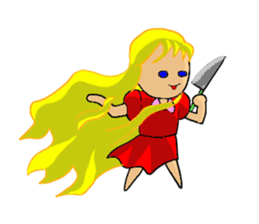 I'm Mary, was Abandoned doll sticker #13976032