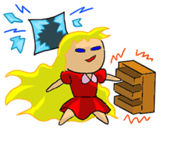 I'm Mary, was Abandoned doll sticker #13976033