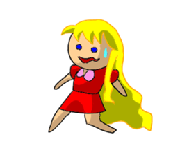 I'm Mary, was Abandoned doll sticker #13976039