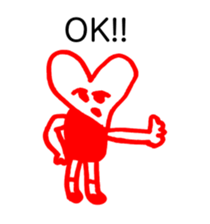 HEART FOOL 6 sticker #13976103