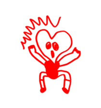 HEART FOOL 6 sticker #13976129