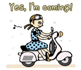 Double Bass Girl (English Ver.) sticker #13976393