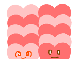 Heart mark color and design Vol.1 sticker #13977009