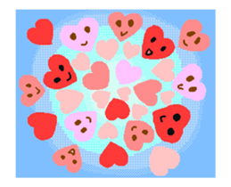 Heart mark color and design Vol.1 sticker #13977018