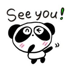 Pretty PANDA P-chan For Worlds sticker #13977260