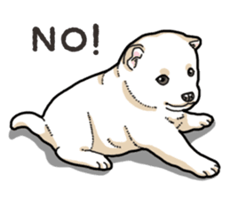 Wanko-Biyori Puppy of Shiba Inu sticker #13977737