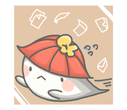 cute Mochi ghost(2) sticker #13978439