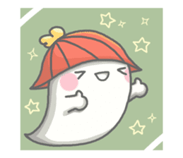 cute Mochi ghost(2) sticker #13978440
